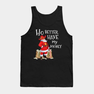 Pimpin Santa Funny Santa Claus Christmas Tank Top